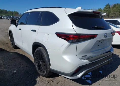2023 Toyota Highlander Xse из США, поврежденный, VIN 5TDKDRBH1PS006286